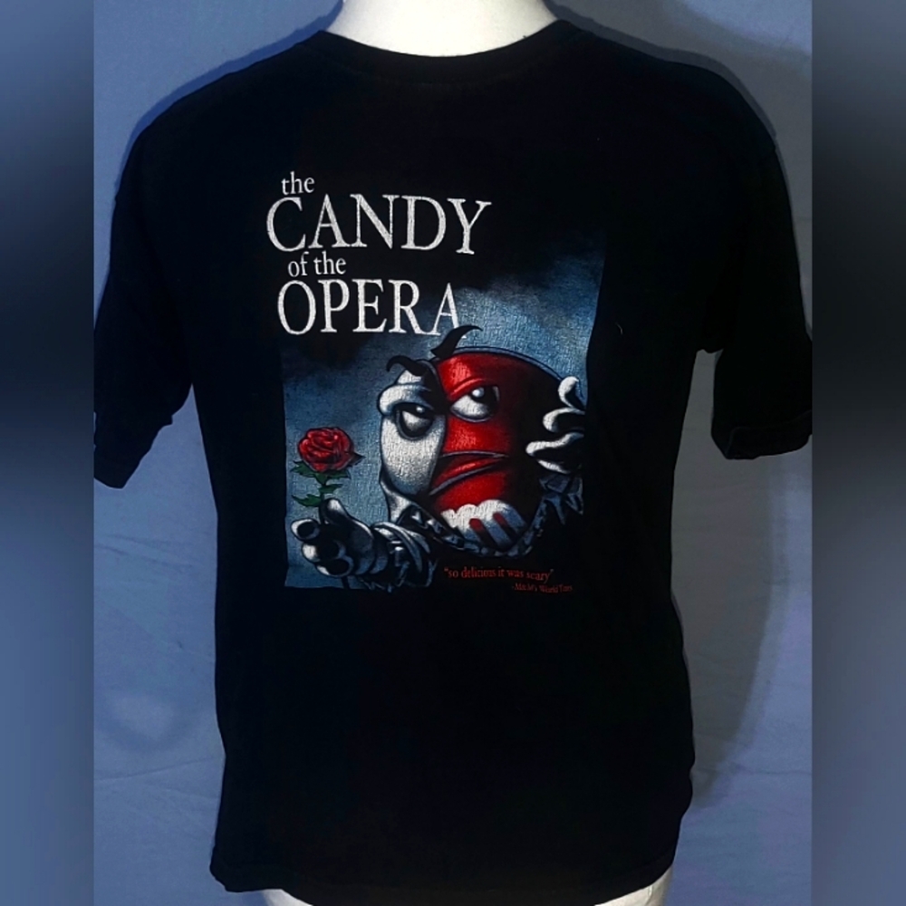 M&M Candy of the Opera Novelty Graphic T-shirt